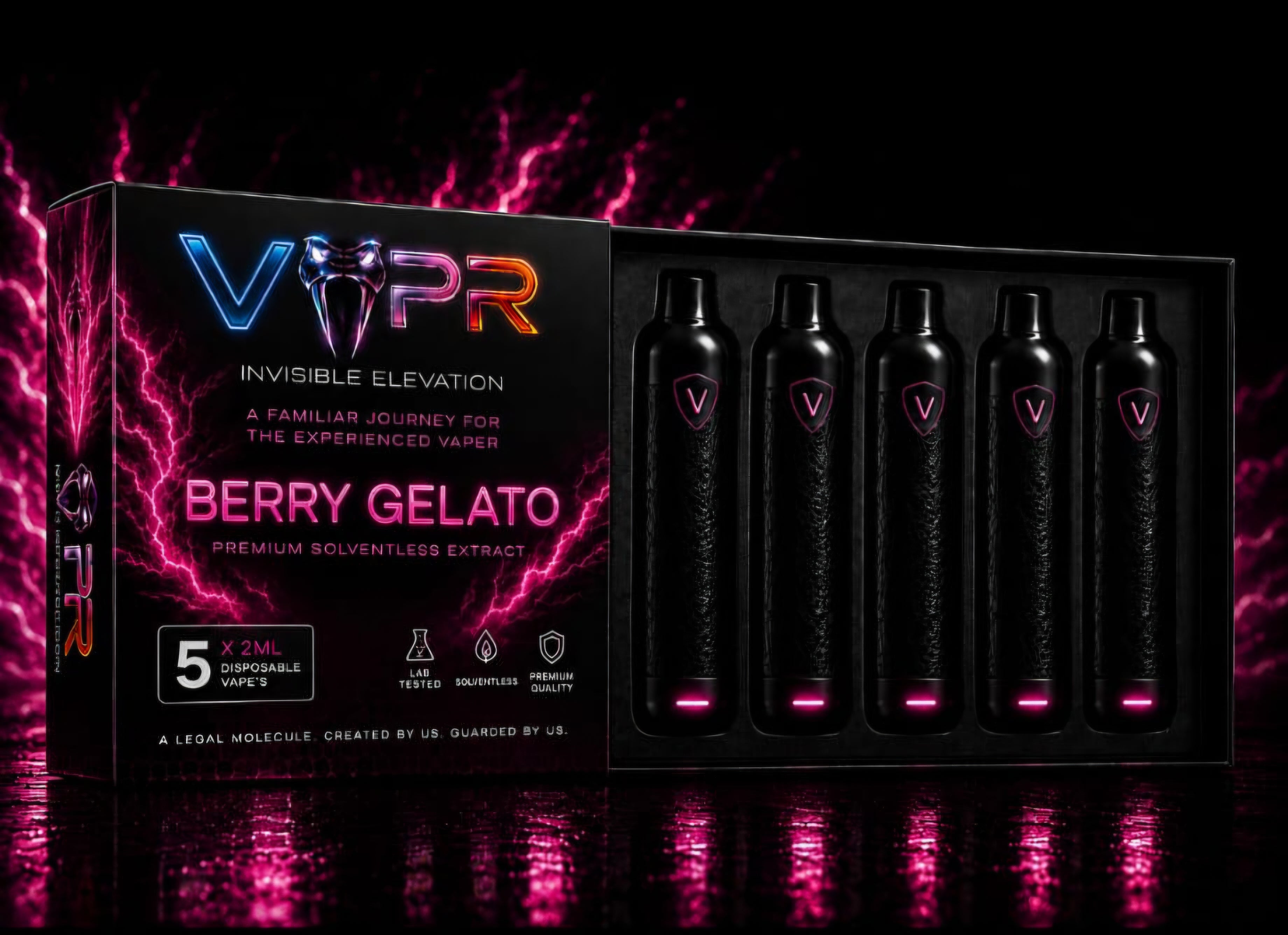 Multipack berry gelato